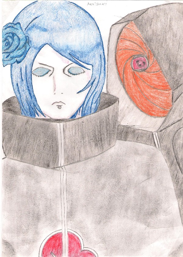 Konan a Tobi barevne by LUkikataruno